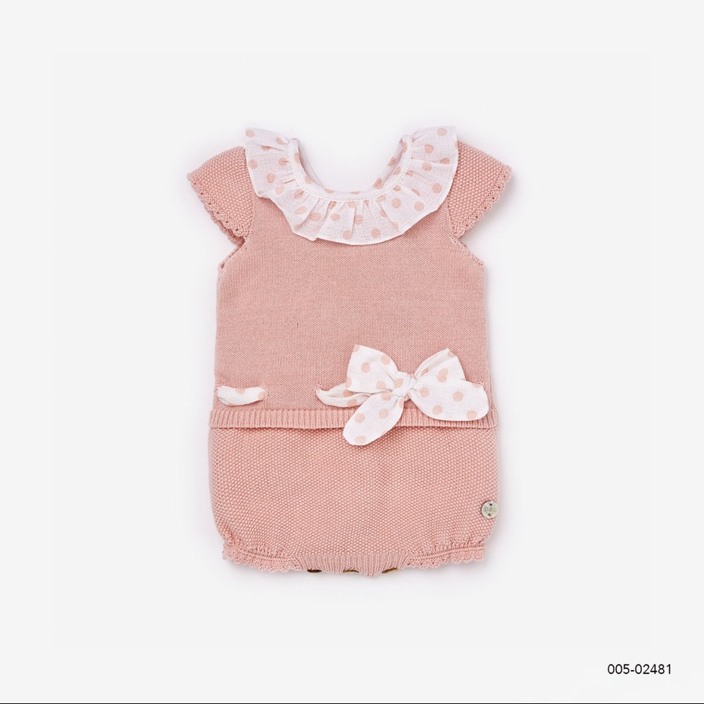 Paz Rodriguez knit romper “mesana” size 9 months